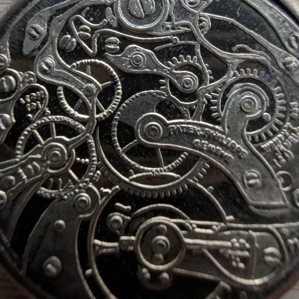 Patek Philippe Gold Mechanical Movement Medallion... COIN